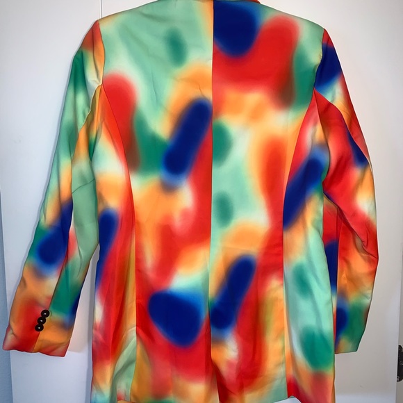SHEIN print blazer size L - Picture 6 of 7